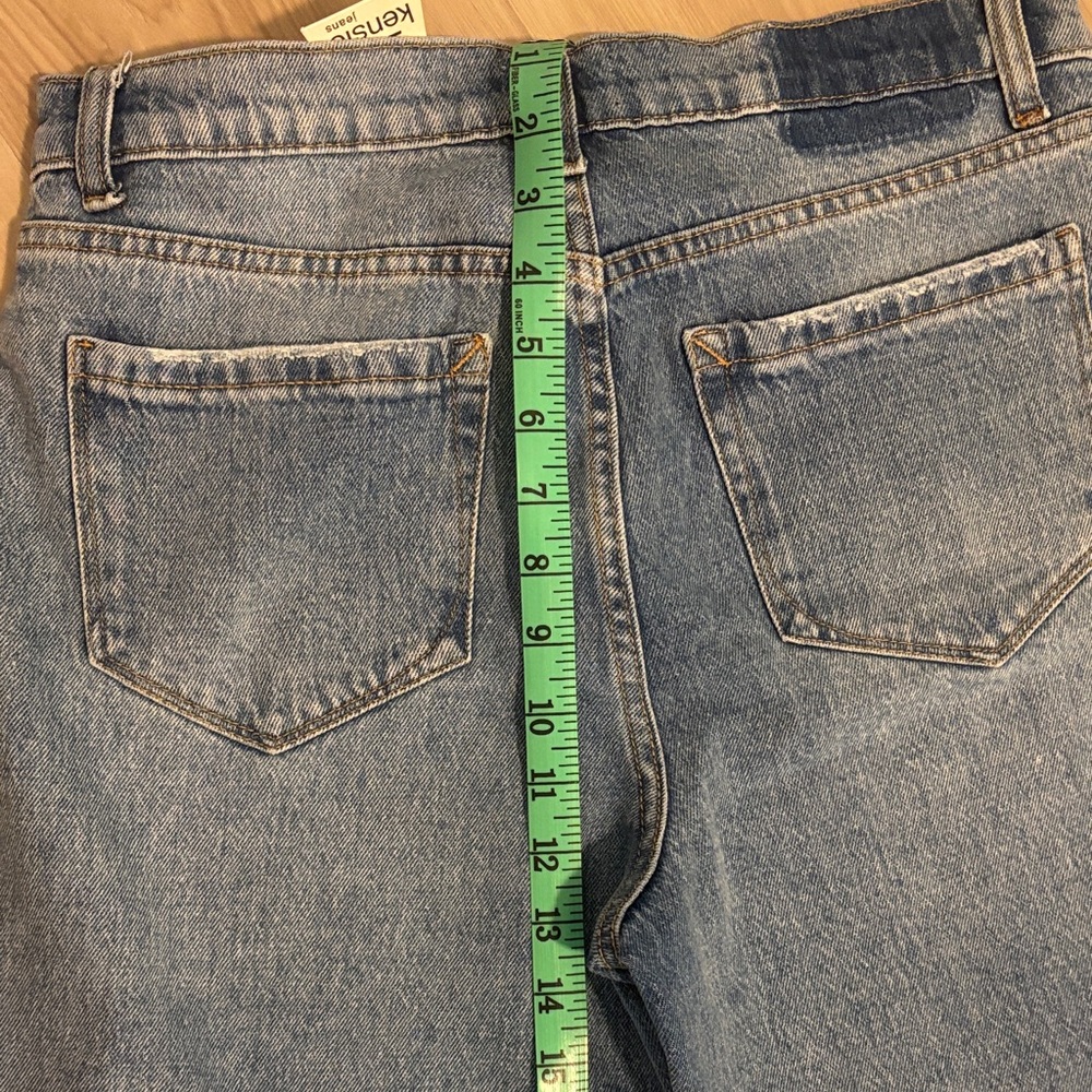 Kensie cropped barrel jeans Sz 8/29 NWT - Picture 9 of 10